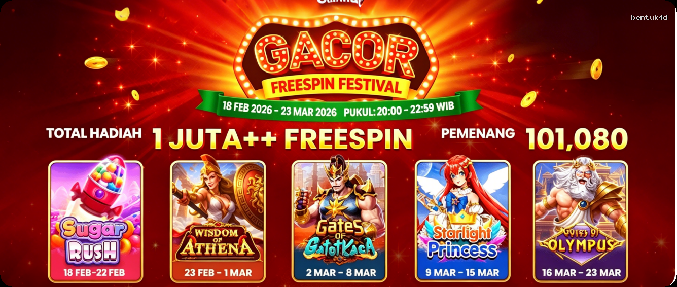 Login bentuk4d Sekarang Bonus Melimpah